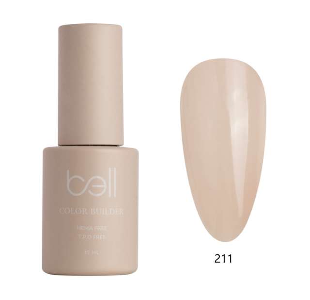 ג'ל בילדר bell בל – HEMA FREE T.P.O FREE גוון 211