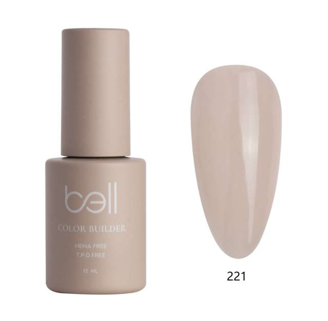 ג'ל בילדר bell בל – HEMA FREE T.P.O FREE גוון 221