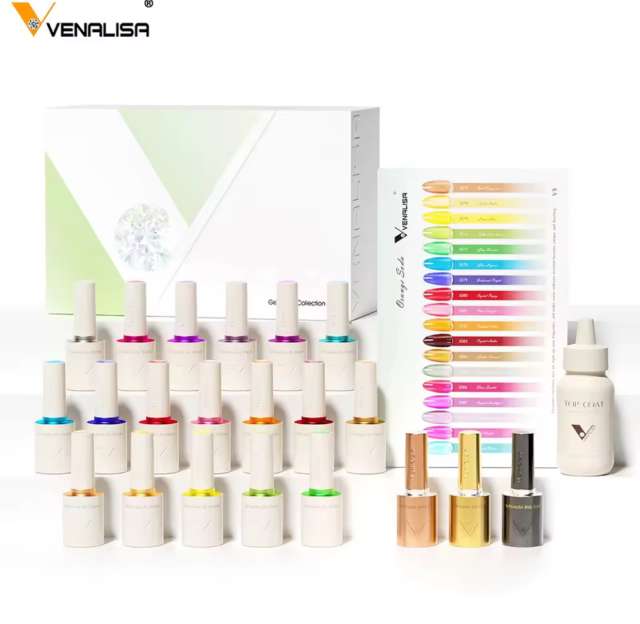 ונליסה המזוודה החדשה VENALISA 10ml | 18 Colors Gift Set | ORANGE SODA