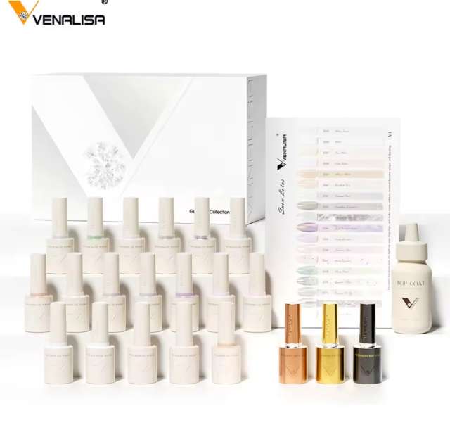 ונליסה המזוודה החדשה VENALISA 10ml | 18 Colors Gift Set | | SNOW LOTUS