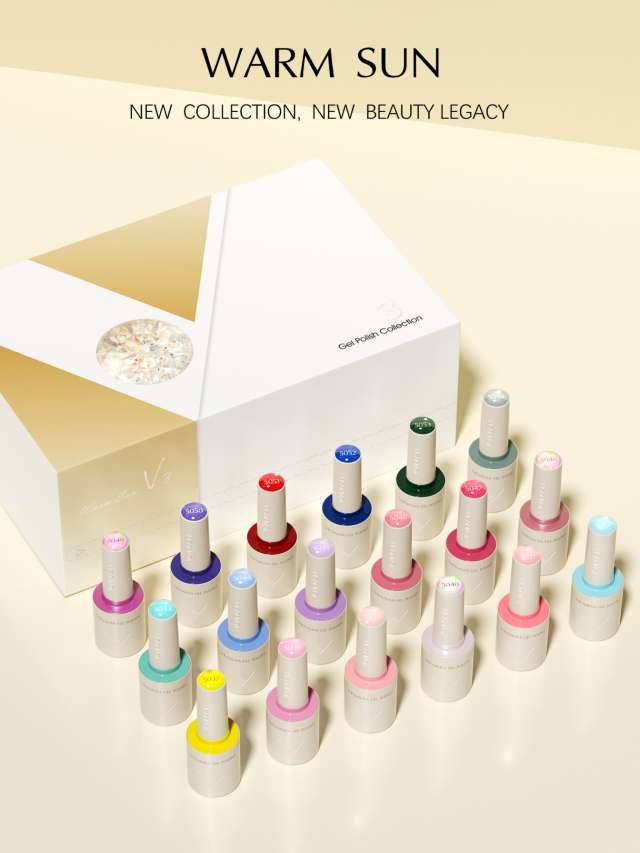ונליסה המזוודה החדשה VENALISA 10ml | 18 Colors Gift Set | WARM SUN
