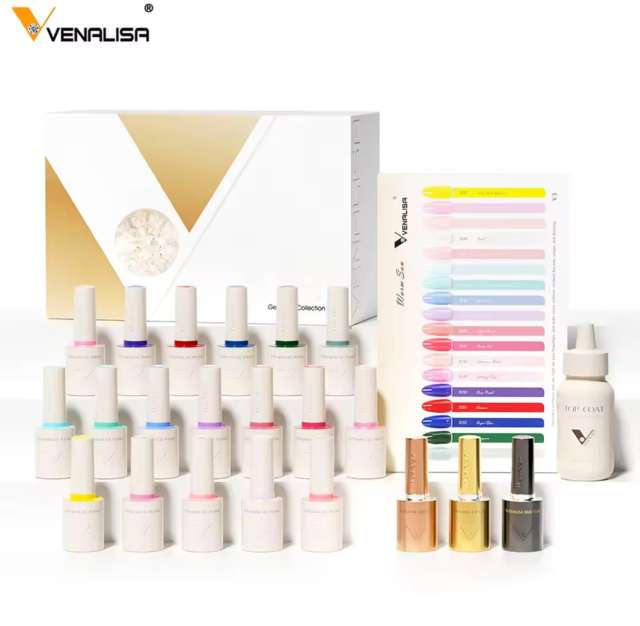 ונליסה המזוודה החדשה VENALISA 10ml | 18 Colors Gift Set | WARM SUN