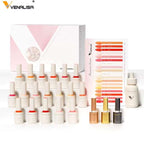 ונליסה מזוודת לק ג׳ל  VENALISA 10ml | 18 Colors Gift Set |  PASSIONATE TOMATO
