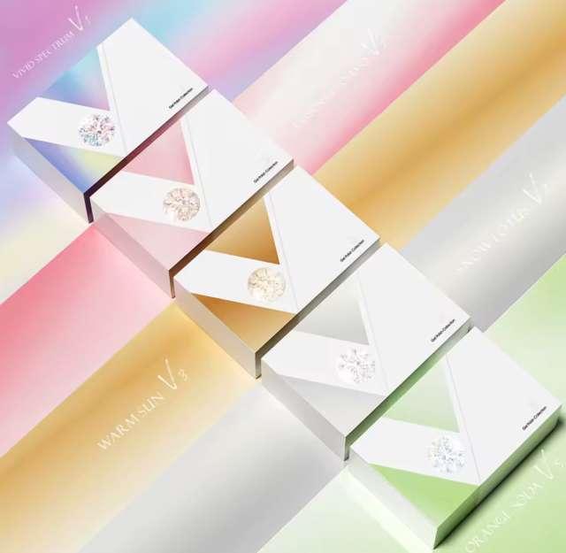 ונליסה מזוודת לק ג׳ל VENALISA 10ml | 18 Colors Gift Set | VIVID SPECTRUM