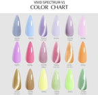 ונליסה מזוודת לק ג׳ל VENALISA 10ml | 18 Colors Gift Set | VIVID SPECTRUM