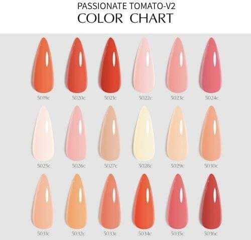 ונליסה מזוודת לק ג׳ל  VENALISA 10ml | 18 Colors Gift Set |  PASSIONATE TOMATO