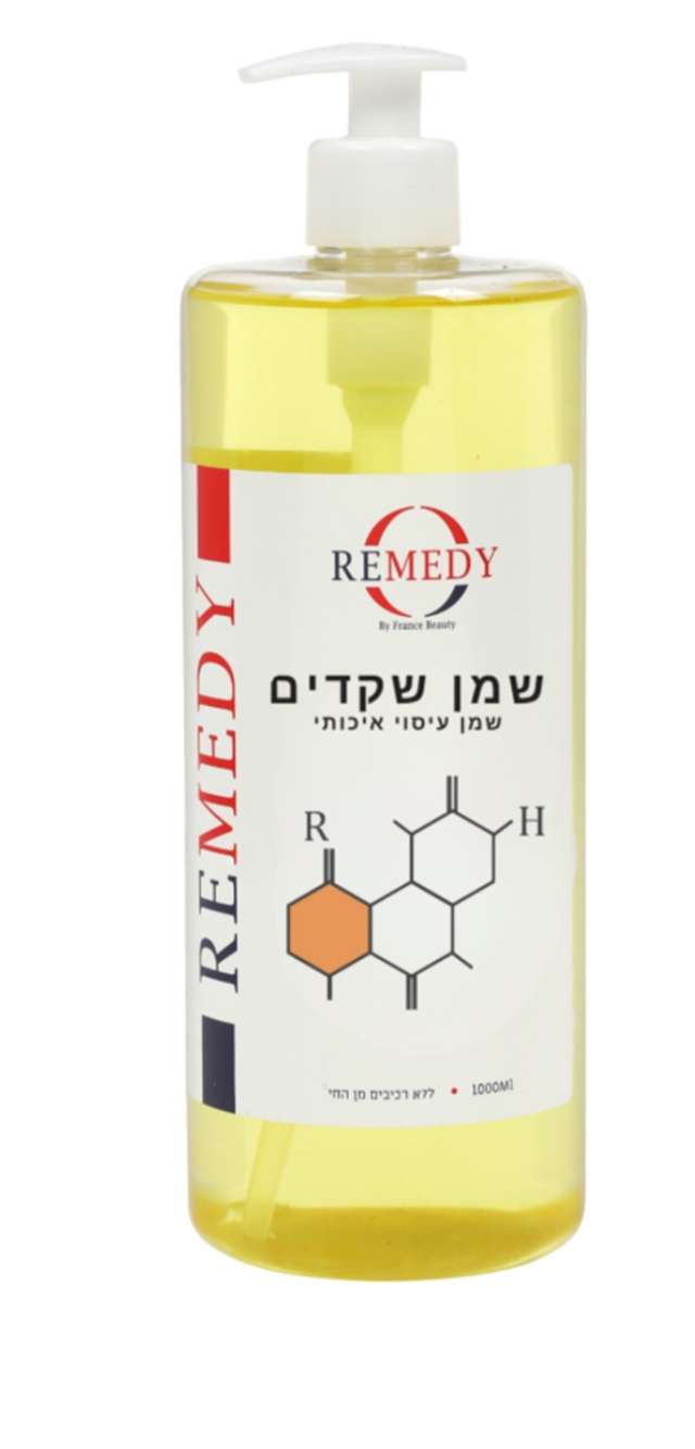 שמן שקדים טהור 100% טבעי מתאים לעיסוי | 1 ליטר |פראנס ביוטי |