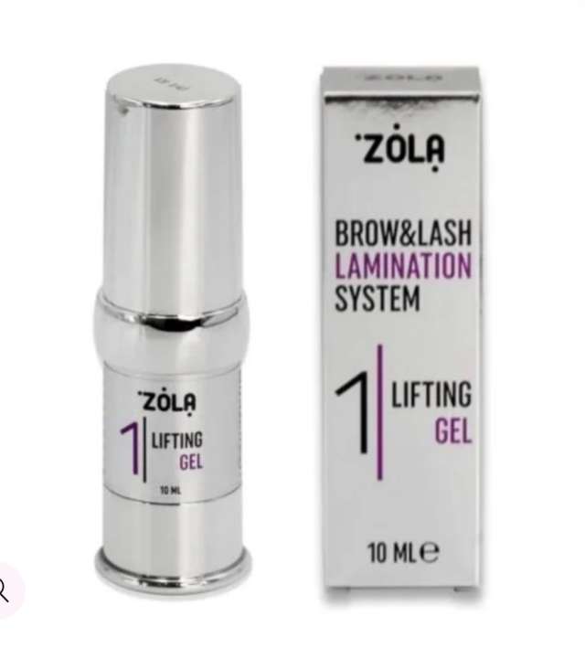 זולה שלב 1 הרמת גבות וריסים Zola