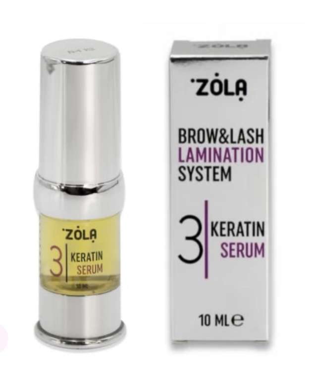 זולה שלב 3 הרמת גבות וריסים zola