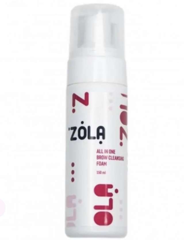 זולה קצף לניקוי גבות וריסים 150ml zola