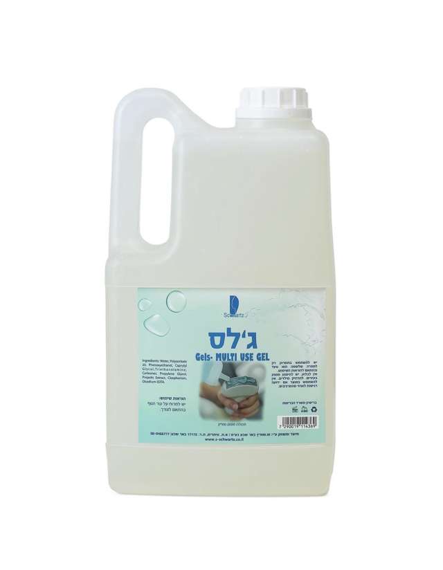 ג'ל אולטרסאונד להסרת שיער 4 ליטר שוורץ Schwartz